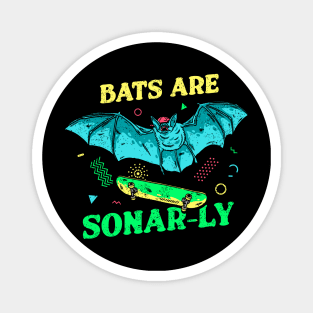 Bats Are Sonar-ly Magnet